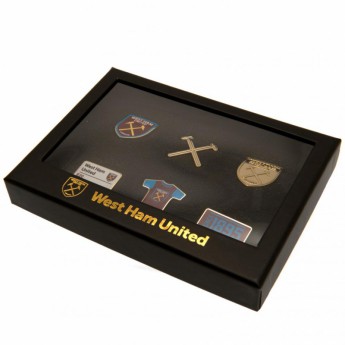 West Ham United kitűző szett 6 Piece Badge Set