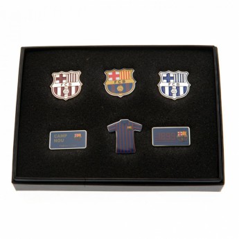 FC Barcelona kitűző szett 6 Piece Badge Set