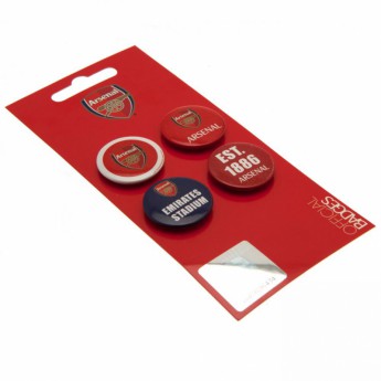 FC Arsenal kitűző szett Button Badge Set