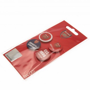 FC Arsenal kitűző szett Button Badge Set