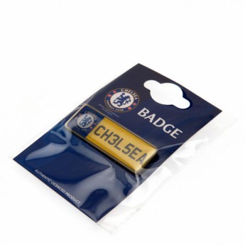 FC Chelsea jelvény Number Plate Badge