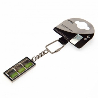 Tottenham kulcstartó Stadium Spinner Keyring