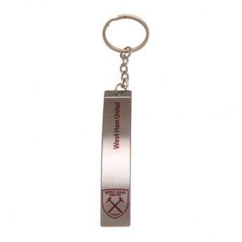 West Ham United kulcstartó üveg nyitóval Bottle Opener Keyring SK