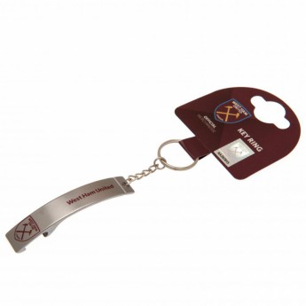 West Ham United kulcstartó üveg nyitóval Bottle Opener Keyring SK