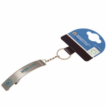 Manchester City kulcstartó üveg nyitóval Bottle Opener Keyring SK