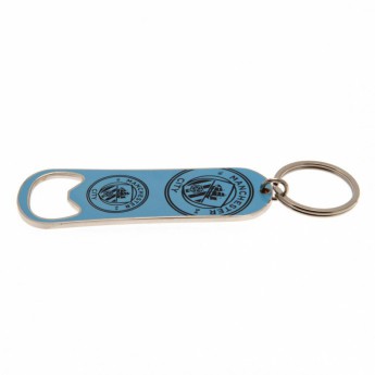 Manchester City nyitó Bottle Opener Keychain