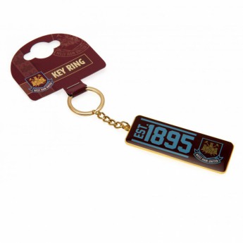 West Ham United kulcstartó Keyring EST