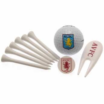 Aston Villa golf készlet Golf Gift Tube