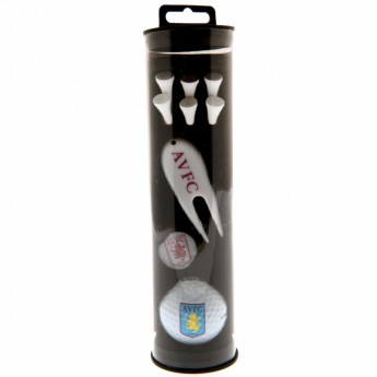 Aston Villa golf készlet Golf Gift Tube