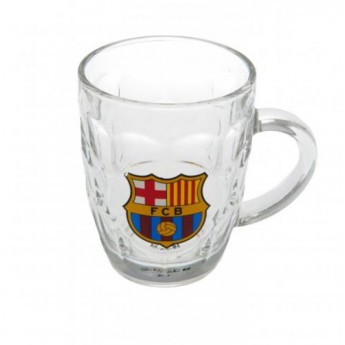 FC Barcelona sörös korsók glass logo