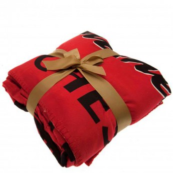 Manchester United takaró Sherpa Fleece Blanket