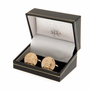 FC Rangers mandzsettagomb Gold Plated Cufflinks