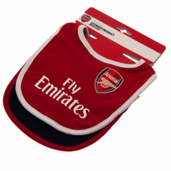 FC Arsenal gyerek nyálazó előke 2 Pack Bibs NR