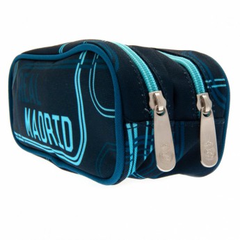 Real Madrid ceruzatartó Double Zip Pencil Case