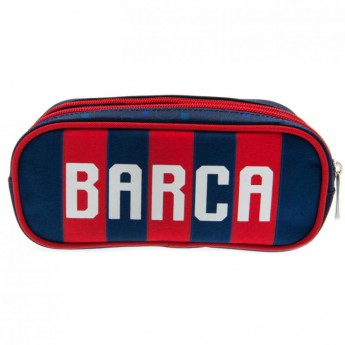 FC Barcelona ceruzatartó Double Zip Pencil Case