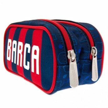 FC Barcelona ceruzatartó Double Zip Pencil Case