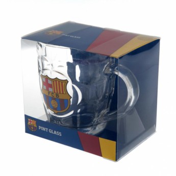 FC Barcelona poharak Glass Tankard