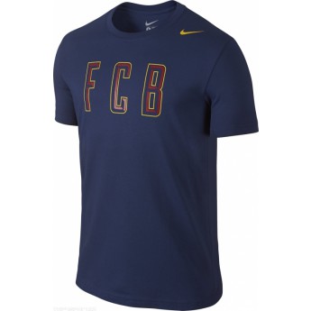 BARCELONA CORE PLUS TEE BLUE
