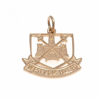 West Ham United arany medál 9ct Gold Pendant Castle