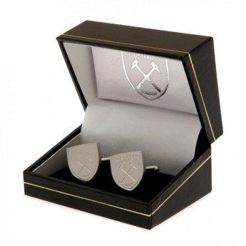 West Ham United mandzsettagomb Stainless Steel Cufflinks CR