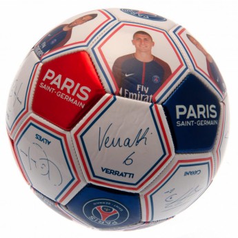 Paris Saint Germain mini focilabda Photo Signature Football