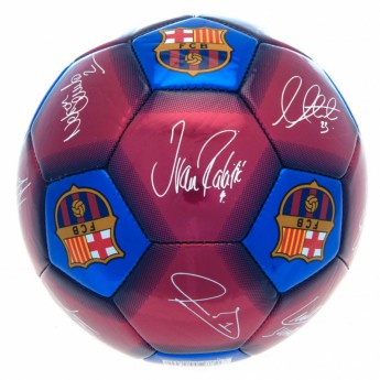 FC Barcelona mini focilabda Football Signature