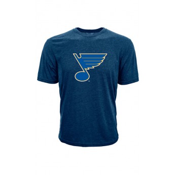 St. Louis Blues férfi póló Core Logo Tee Blue