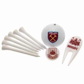 West Ham United golf készlet Golf Gift Tube