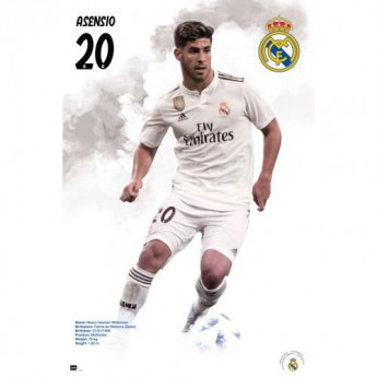 Real Madrid plakát Poster Asensio 57