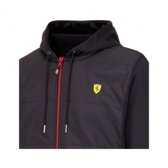 Ferrari férfi kapucnis pulóver Full Zip black F1 Team 2016