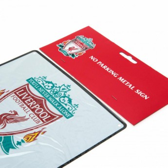 FC Liverpool fali tábla No Parking Sign