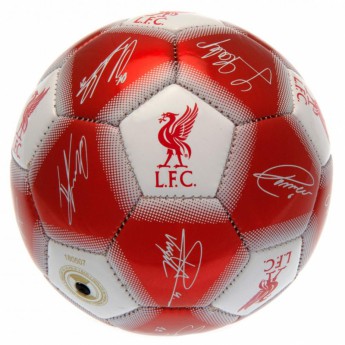 FC Liverpool mini focilabda Mini Ball Signature