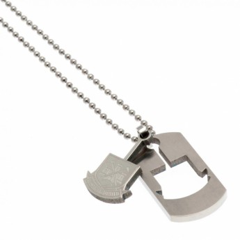 West Ham United nyaklánc dögcédulával Dog Tag & Chain CO CT