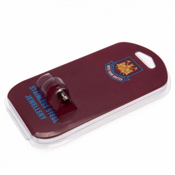 West Ham United fülbevaló Cut Out Stud Earring CT