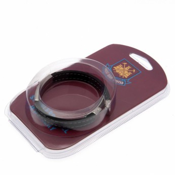 West Ham United szilikon karkötő Stitched Silicone Bracelet CT