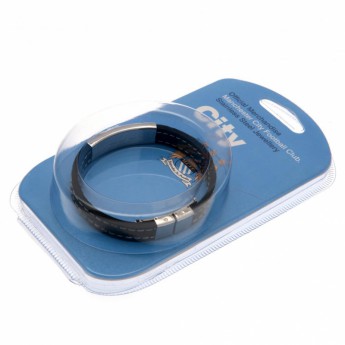 Manchester City szilikon karkötő Stitched Silicone Bracelet EC