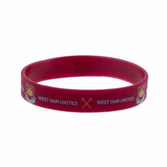 West Ham United szilikon karkötő Wristband CT