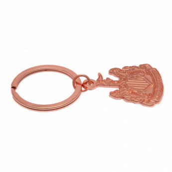 Newcastle United függő Copper Plated Keyring