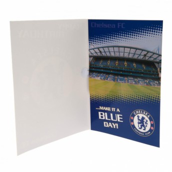 FC Chelsea születésnapi köszöntő Musical Birthday Card