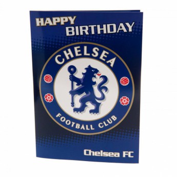 FC Chelsea születésnapi köszöntő Musical Birthday Card