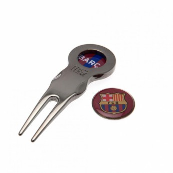 FC Barcelona pitch villa és ball maker szett Divot Tool & Marker CT