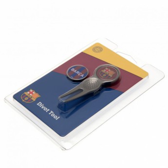FC Barcelona pitch villa és ball maker szett Divot Tool & Marker CT