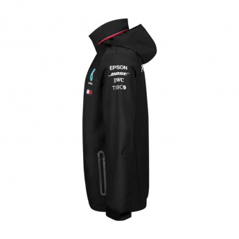 Mercedes AMG Petronas férfi kapucnis kabát black Rain F1 Team 2019
