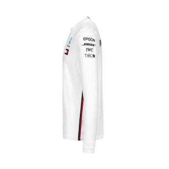 Mercedes AMG Petronas férfi hosszú ujjú póló white F1 Team 2019
