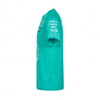 Mercedes AMG Petronas férfi póló Winner green F1 Team 2019