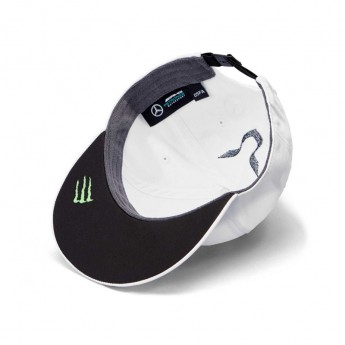 Mercedes AMG Petronas baseball flat sapka white Brim Hamilton F1 Team 2019