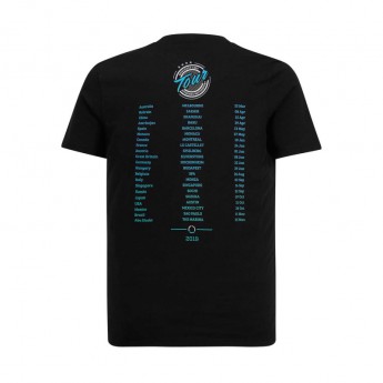 Mercedes AMG Petronas férfi póló black Tour F1 Team 2019