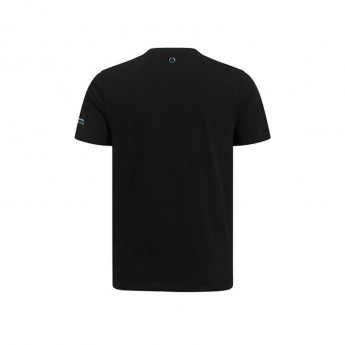 Mercedes AMG Petronas férfi póló black Hamilton Graphic F1 Team 2019