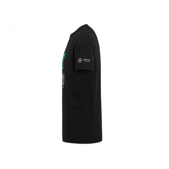 Mercedes AMG Petronas férfi póló black Hamilton Graphic F1 Team 2019