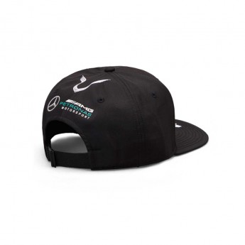Mercedes AMG Petronas baseball flat sapka black Brim Lewis Hamilton F1 Team 2019